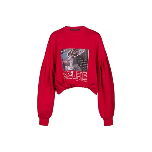 LOFT SHINE Толстовка Женская Красная