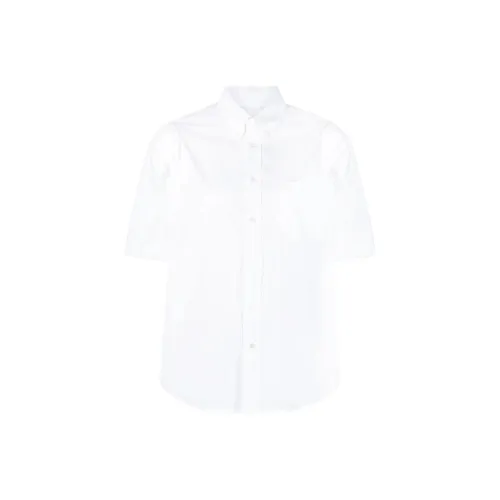 MM6 Maison Margiela Оптический белый цвет Женские рубашки