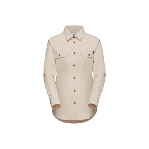 MAMMUT Tamaro Рубашка Женская Светло-Коричневая