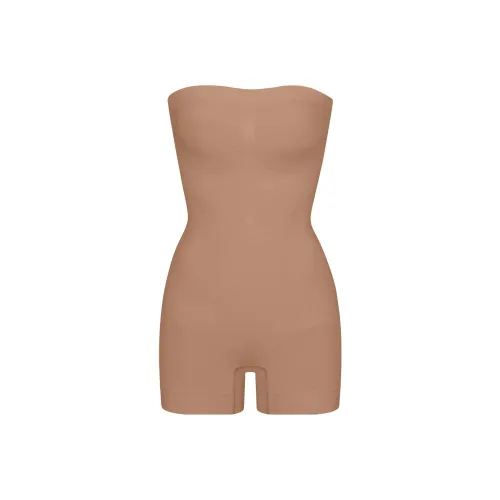Skims Женские Боди Охра
