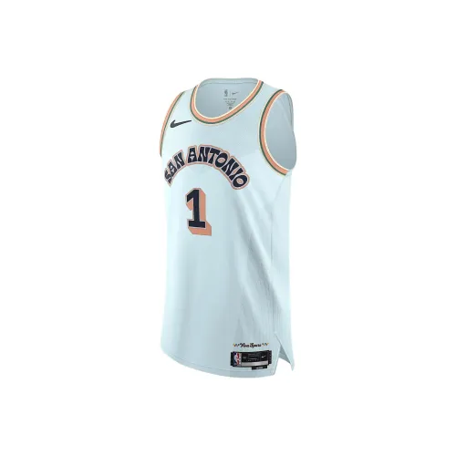 Nike Dri Fit Баскетбольная Джерси Мужская Ледниково-Синий