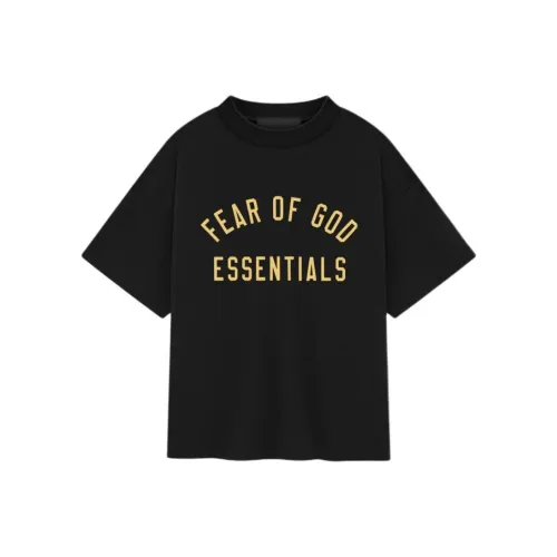 Fear of God Essentials Обсидиановый черный/Черный Женские футболки