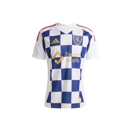 Adidas Футбол Джерси Мужской Белый