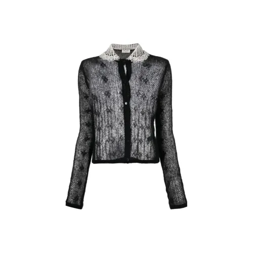 SAINT LAURENT Рубашка Женская Черная