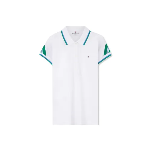Tommy Hilfiger Белый YCF Женское Поло