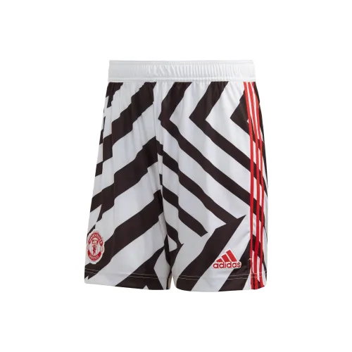 Adidas Manchester United AEROREADY Футбол Низ Мужской Белый Черный