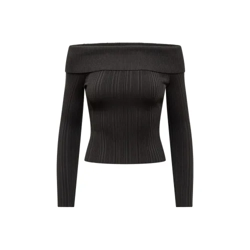 Self Portrait Standard T-Shirt Women's Black