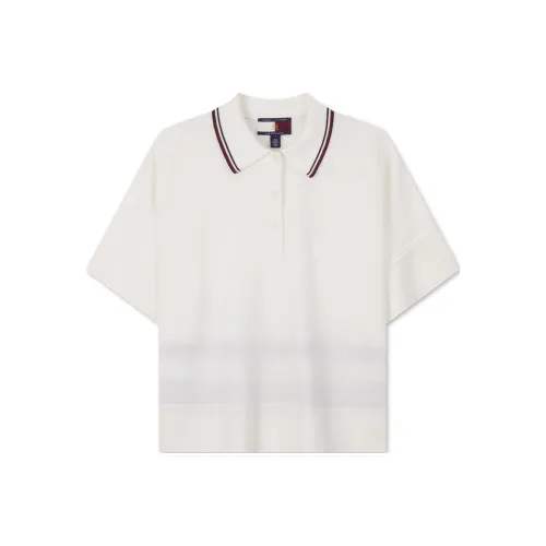 Tommy Hilfiger Белый YBL Женское Поло