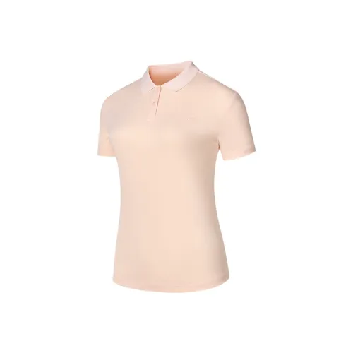 Erke Поло Женское Светло-Розовое Оранжевое