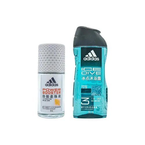 Adidas Мужской High Energy 3-в-1 Наборы для ухода за телом Soothing Skin и устраняющие неприятный запах 50 мл + 250 мл