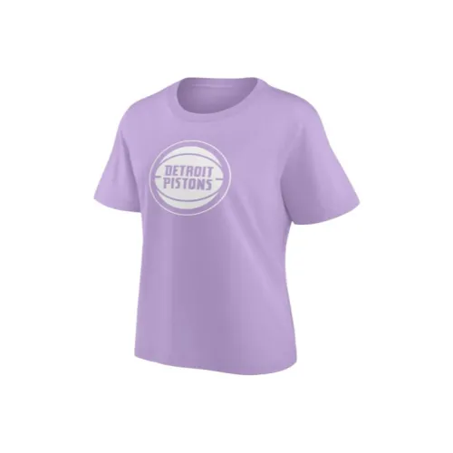 NBA Detroit Pistons Fanatics T-Shirt Женская Фиолетовая