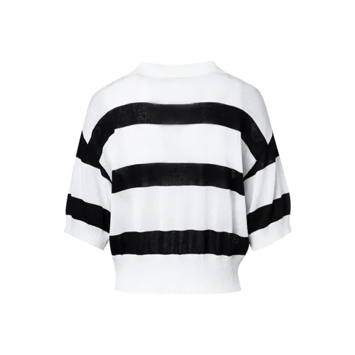 MeetMetro T-Shirt Женская Полосатая