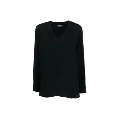 Dondup Обсидиановый черный Женские рубашки