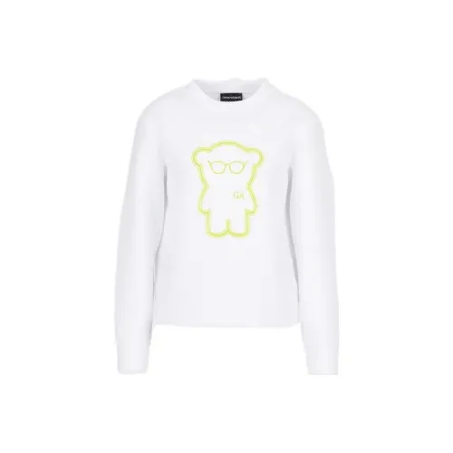 EMPORIO ARMANI Белый Женские Свитшоты