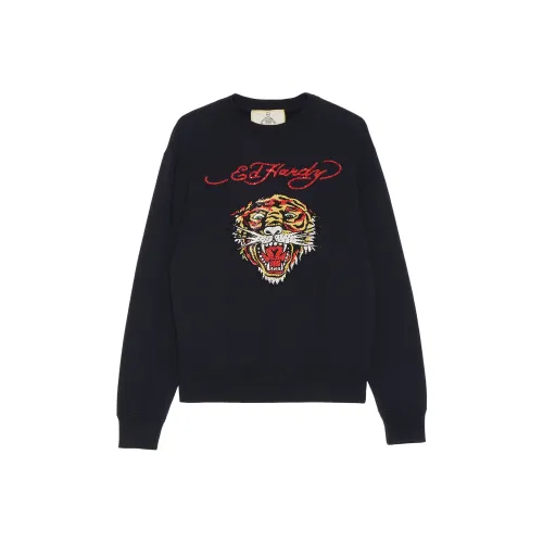 Ed Hardy Черные Женские Свитшоты