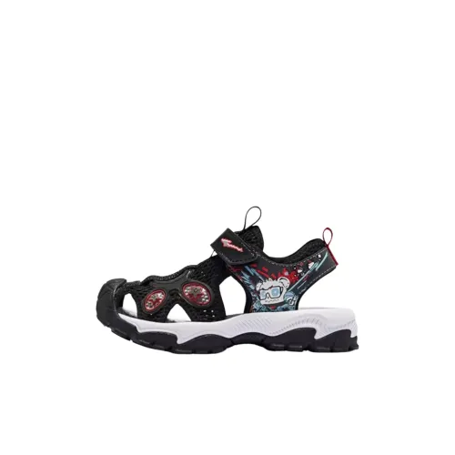 Сандалии ERKE KIDS Low Top Глубокий Черный Средне-Серый Для Дошкольников