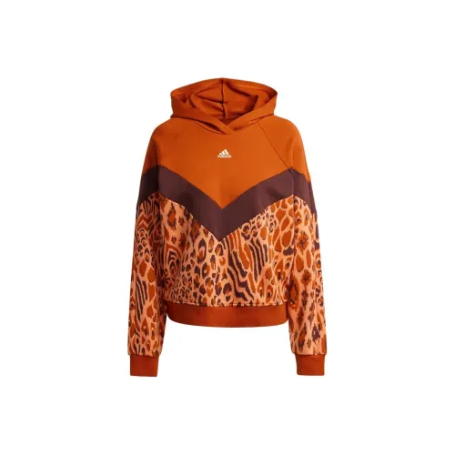 Adidas x FARM RIO Свитшот Женский Коричневый