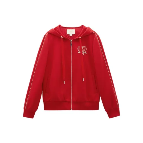 XII BASKET Настоящий красный Женские Свитшоты