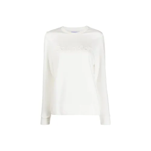 Calvin Klein Белые Женские Свитшоты