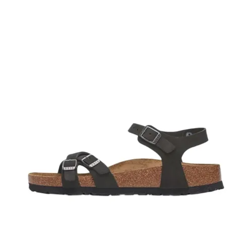 Birkenstock Kumba Пляжные сандалии Женские Черные Узкие