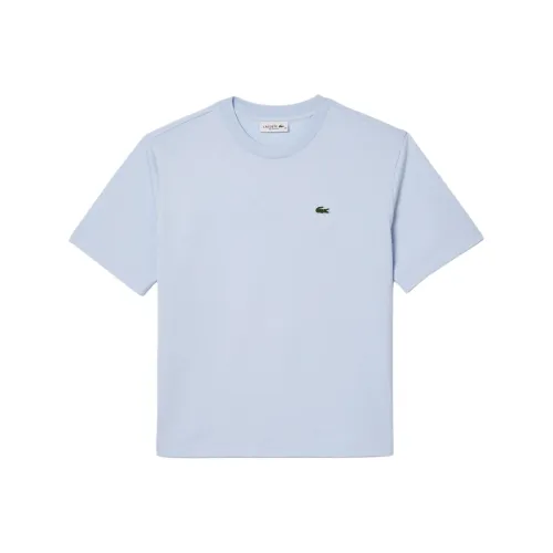 LACOSTE Светло-синие Женские футболки