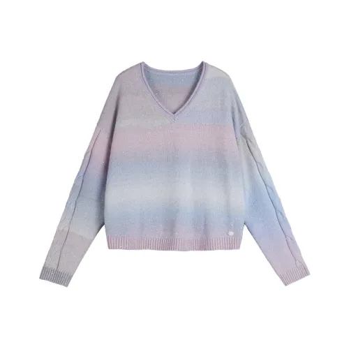 ELLE Фиолетовый Женский Трикотаж