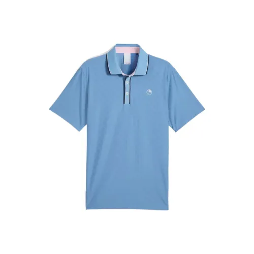 PUMA ARNOLD PALMER Co Брендированная Серия Синий Мужская Гольф Одежда