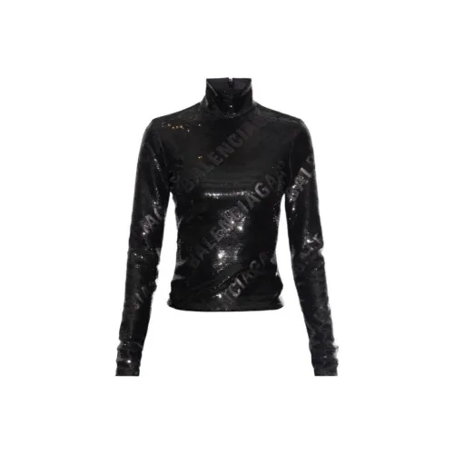 Balenciaga T-Shirt Женская Черная