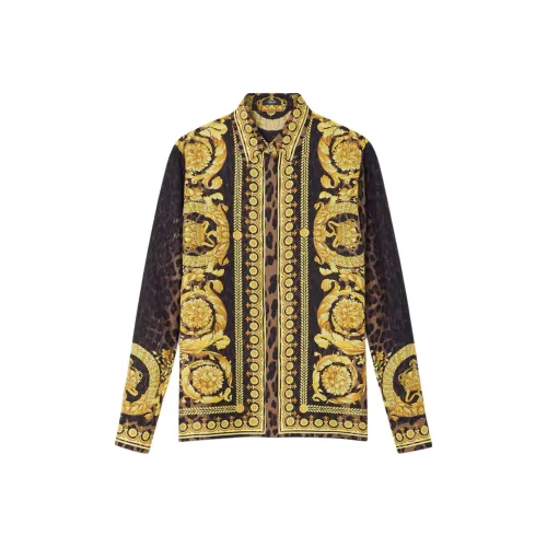 VERSACE FW24 Рубашка Женская Желтая