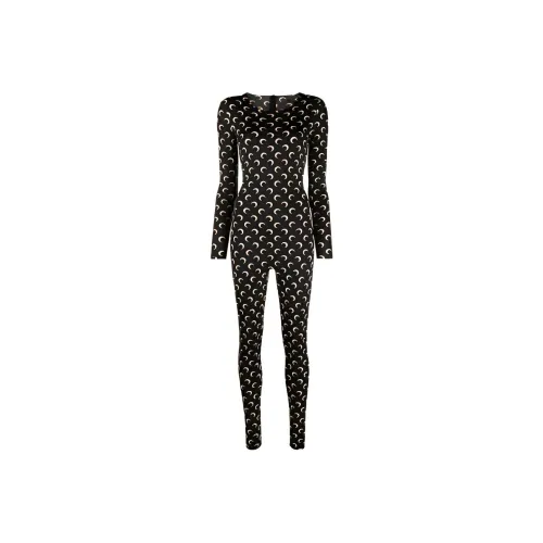 Marine Serre Черное Женское Боди