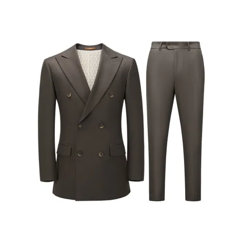 G·Mons Бизнес-костюм мужской табачный коричневый