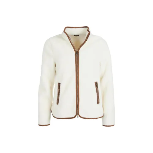 BARBOUR Lavenham Флис Куртки и Пальто Женские Белые