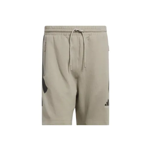 Adidas Баскетбол Spacer Баскетбольные шорты Унисекс Бежевый цвет (Putty)
