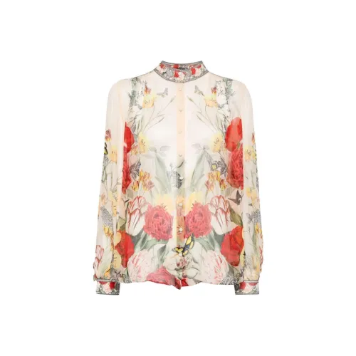 Camilla SS24 Рубашка Женская Светлый Бежевый