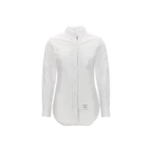 THOM BROWNE Белые Женские Рубашки