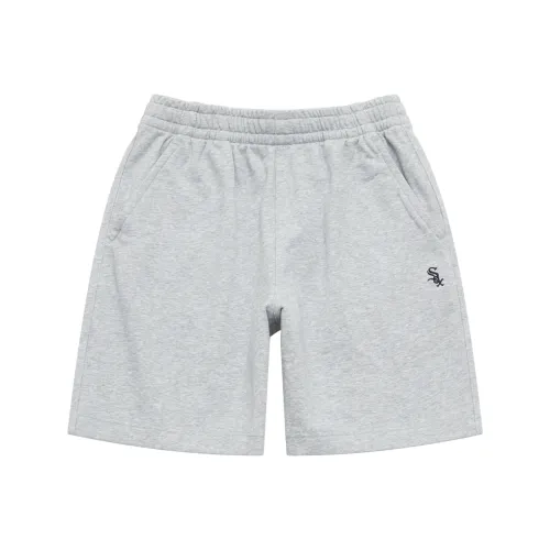 Mlb Base Logo Basic Collection City Life Chicago Белые носки Повседневные шорты Унисекс Серый