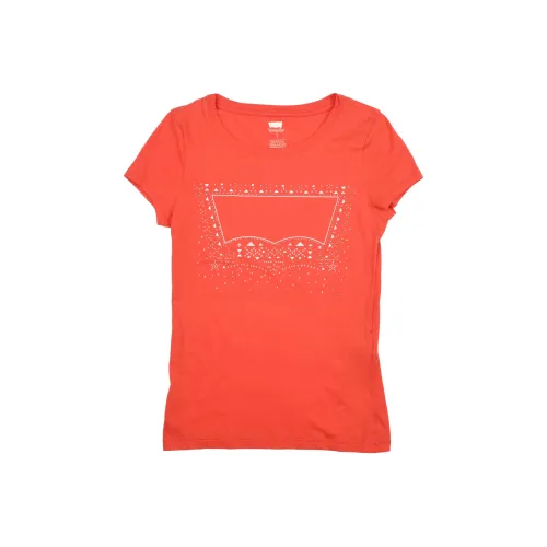Levi's T-Shirt Женская Светло-Красная