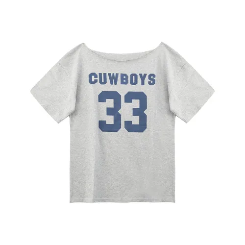 SUNSUNTOWN Серые Женские Футболки