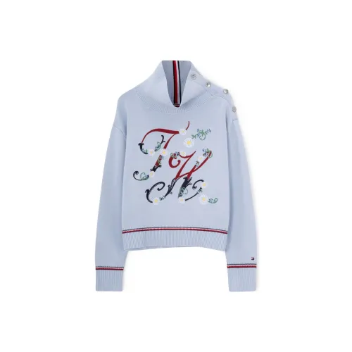 Tommy Hilfiger Tommy Hilfiger Capsule Series Трикотаж Женский Светло-Синий