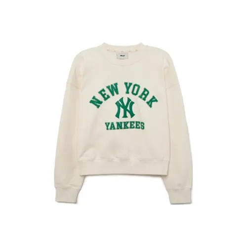MLB New York Yankees Свитшот Женский Ecru