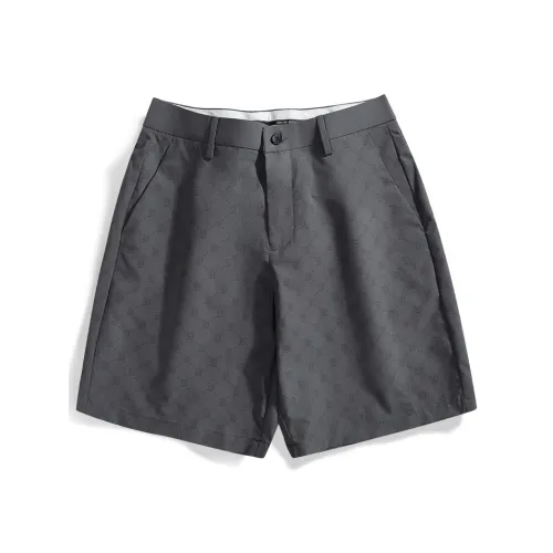 Dance with Wolves Повседневные шорты Мужские Темно-серые