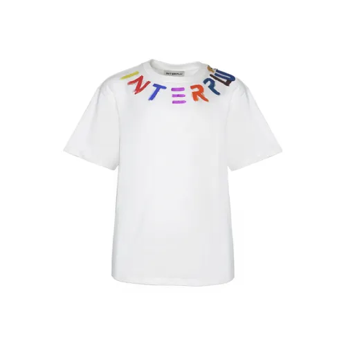 INTERPLU Белая Унисекс Футболка