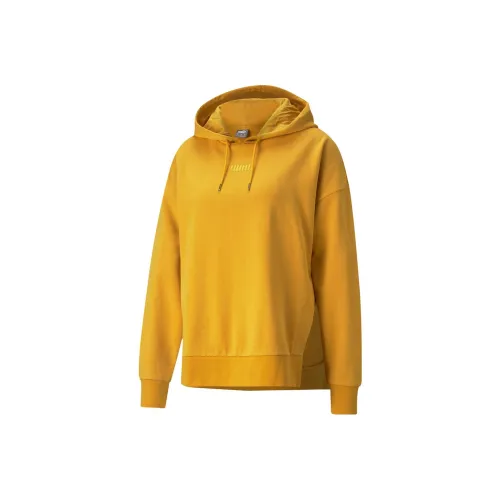 PUMA Желтые Женские Свитшоты