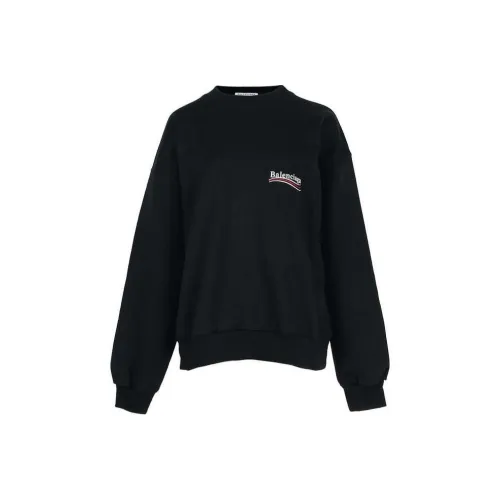 Balenciaga Свитшот Женский Черный