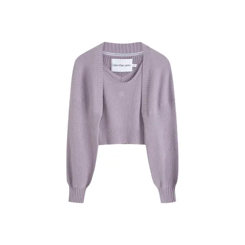 CK Calvin Klein Трикотаж Женский Гиацинт Фиолетовый