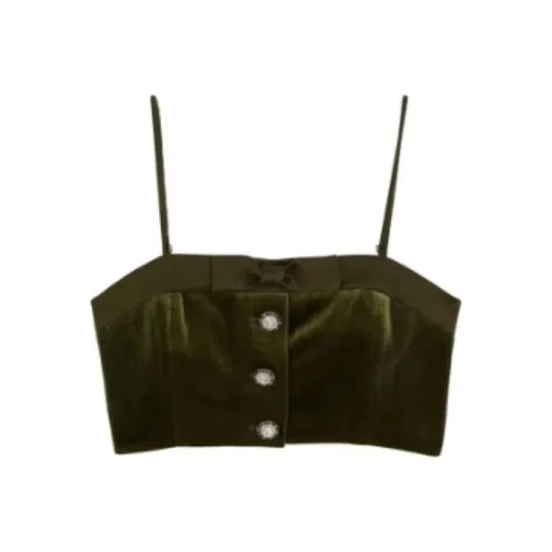 BEBE Армейский зеленый Женские Камисоли