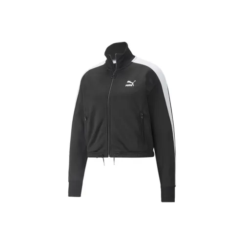 PUMA T7 CROP TRACK Куртка PT Куртка Женская Черная
