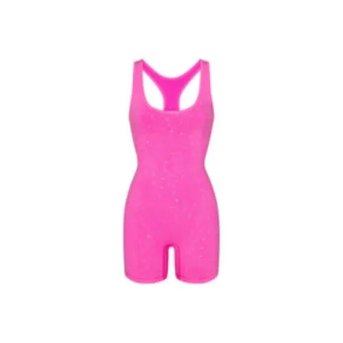 Skims Неоновый розовый Женское боди