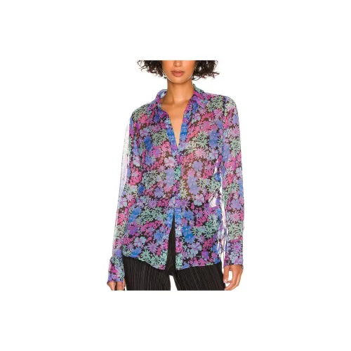 FREE PEOPLE Многоцветные Женские Рубашки