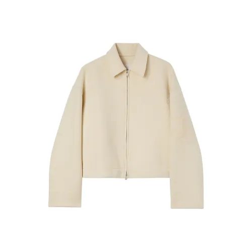 JIL SANDER Светло-бежевые Женские Куртки